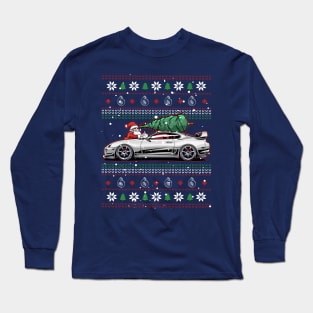 Christmas Toyota Supra Present Long Sleeve T-Shirt